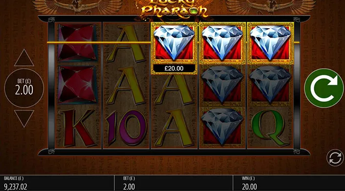 Lucky Pharaoh Slot mobil